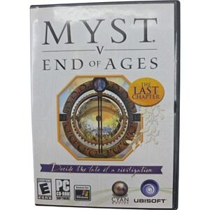 Myst V End of Ages The Last Chapter PC Game 2005 Complete CIB Tested & Working
